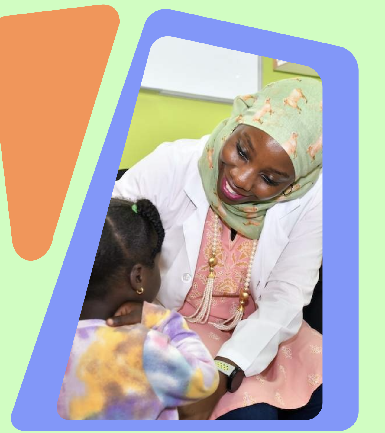Doctor with child